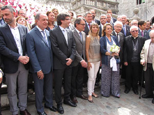 Girona Temps de Flors 2014. La inauguració