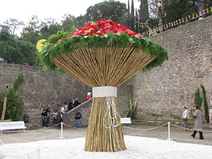 Girona Temps de Flors 2014. Jardins del Dr. Figueres -  Plaça dels Jurats