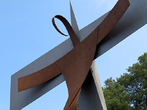La Creu dels Àngels, escultura de Max Varés