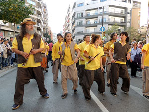 Fires de Girona 2014. La trobada de gegants: la cercavila