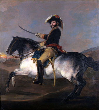 El general José de Palafox, a caballo. Francisco de Goya y Lucientes.  1814. Museo del Prado, Madrid