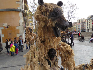 Festes de Primavera de Girona 2015. Espectacle Óssos del Pirineu