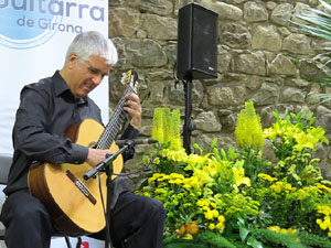 Festival de Guitarra de Girona 2015. Josep Manzano als Banys Àrabs