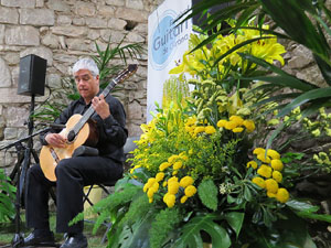 Festival de Guitarra de Girona 2015. Josep Manzano als Banys Àrabs