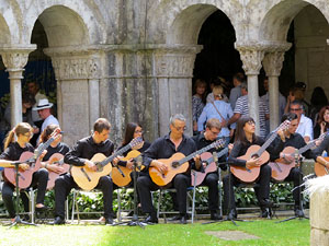 Festival de Guitarra de Girona 2015. Acords Joves al claustre de la Catedral