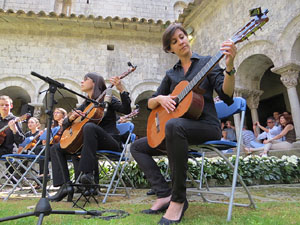 Festival de Guitarra de Girona 2015. Acords Joves al claustre de la Catedral