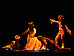 FITAG 2015. Espectacle Mazátzin, el hombre venado, de la Cia. Centro Cultural Jalil Gibran, Mèxic, i el Col·lectiu Actoral de Girona