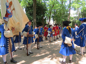 Girona resisteix! Jornades de recreació històrica de la Guerra de Successió. El campament austriacista
