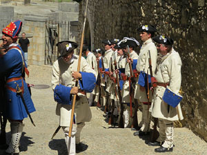Girona resisteix! Jornades de recreació històrica de la Guerra de Successió. El campament borbònic