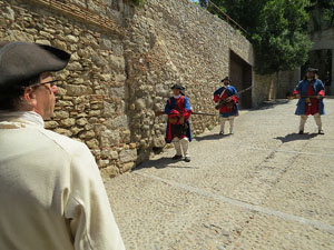 Girona resisteix! Jornades de recreació històrica de la Guerra de Successió. El campament borbònic