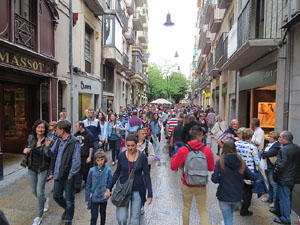 Sant Jordi 2015 a Girona