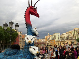 Sant Jordi 2015. Cercavila amb el Beatusaure