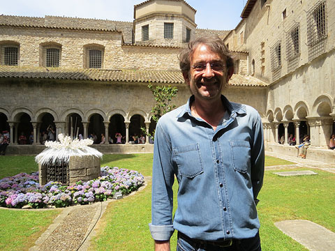 Jordi Albà, director del projecte decoratiu dels claustres