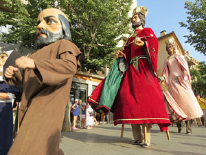 Undàrius, festival d'estiu de Girona de cultura popular i tradicional. Cercavila de Fal·lera Gironina