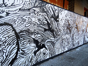 Art mural als carrers de Giron 