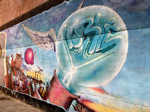 Art mural als carrers de Girona 