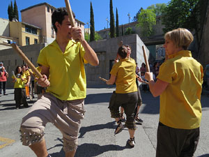 Festes de Primavera de Girona 2016. Penjada del Tarlà. La cercavila