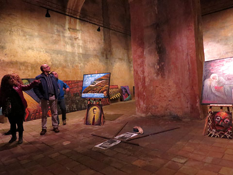 Obres de Bosch Martí a l'exposició Angelus Novus 2015