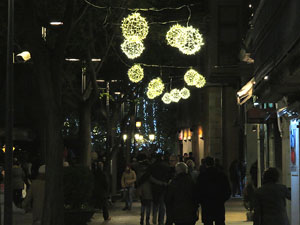 Nadal 2015 a Girona. La decoració nadalenca dels carrers