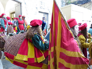 La Cavalcada de Reis 2016. La precavalcada pels carrers de Girona