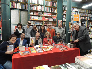 Sant Jordi 2016 a la Llibreria Geli. Signatures de llibres