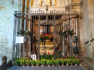 Temps de Flors 2016. Decoració floral del claustre de la Catedral