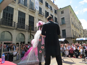 Temps de Flors 2016. Dia Europeu de l'Òpera 2016 a la plaça del Vi de Girona