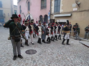 VIII Festa Reviu els Setges Napoleònics de Girona. Escena 4. Carrer de Pere de Rocabertí
