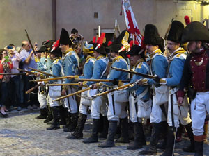 VIII Festa Reviu els Setges Napoleònics de Girona. Escena 5. La Plaça dels Apòstols
