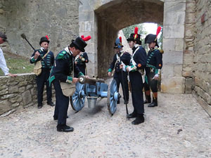 VIII Festa Reviu els Setges Napoleònics de Girona. Escena 2. Portal de Sant Cristòfol
