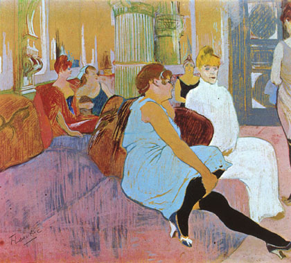 Salon Rue des moulins (1894)