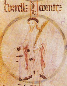 Borrell II (927-992) va ser comte de Barcelona, Girona i Osona (947-992) i comte d'Urgell (948-992)