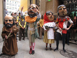 50 anys dels capgrossos de Girona