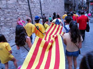 Cercavila pels carrers de Girona