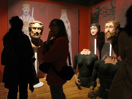 Inauguració de l'exposició al Museu d'Història de la Ciutat de Girona