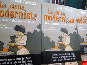Llibreria Geli. Presentació de La cuina modernista, de Jaume Fàbrega