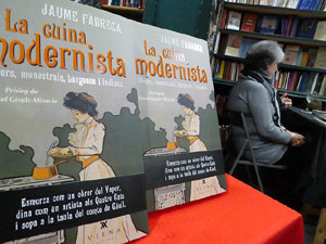 Llibreria Geli. Presentació de La cuina modernista, de Jaume Fàbrega