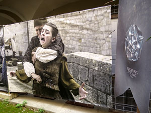 Exposició Girona Plató. Imatges de les escenes de la sèrie Joc de Trons rodades a Girona
