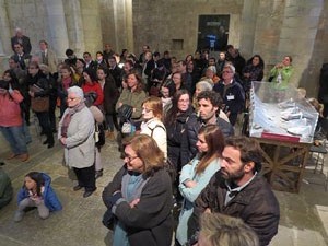 Inauguració de l'exposició 140 anys dels mosaics romans de Bell-lloc al Museu dArqueologia de Catalunya