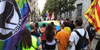Manifestació contra l'homofòbia i la transfòbia