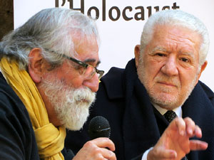 Dia de la Memòria de l'Holocaust i la Prevenció dels Crims contra la Humanitat al Pati dels Rabins del Centre Bon