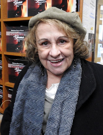 L'escriptora Assumpció Cantalozella, presentadora del llibre