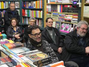 Presentació del llibre 'Esquitxos de l'Onyar' amb poemes de Dolors Vilamitjana i fotografies de Josep Burset, a la Llibreria Geli
