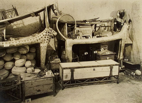 Descobriment de la tomba de Tutankamon. 1922