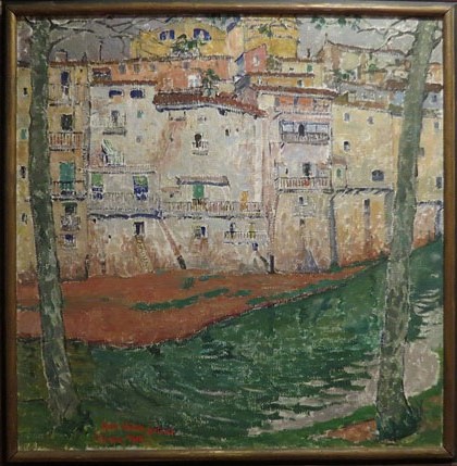Mela Muter. L'Onyar a Girona (Vora el riu). 1914