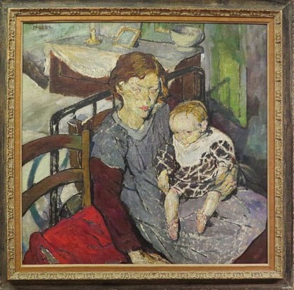 Mela Muter. Dos nens. 1912