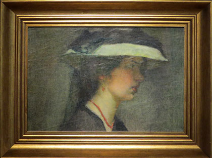 Mela Muter. Melanconia - Autoretrat (fragment). Ca. 1903