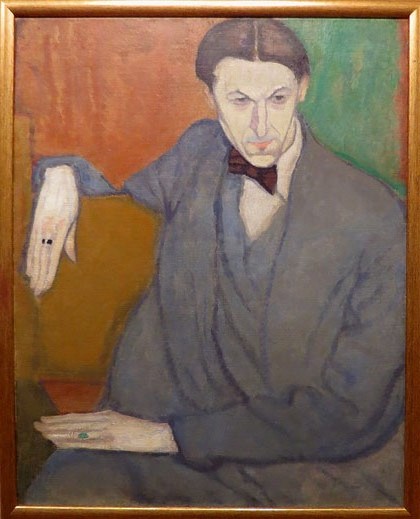 Leopold Gottlieb. Retrat d'André Salmon. Ca. 1908-1910