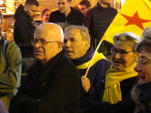 L'hora solidària a Perpinyà, acte organitzat pel Comitè de Solidaritat Catalana