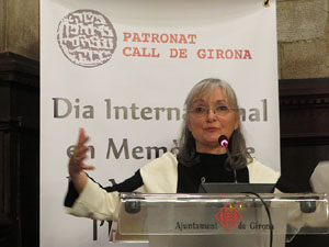 Dia de la Memòria de l'Holocaust i la Prevenció dels Crims contra la Humanitat al Saló de Plens de l'Ajuntament de Girona